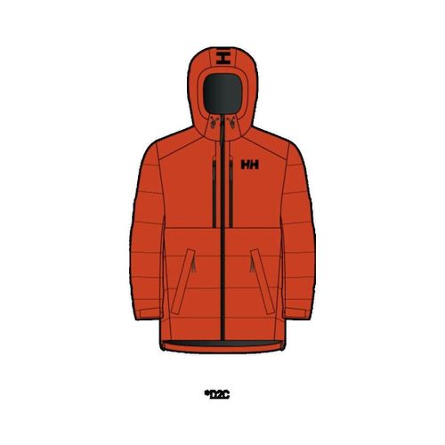 Parka Park Puffy Extérieur Tech Patrol Orange 300 - Helly Hansen - Modalova