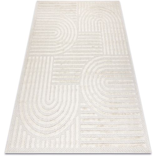Tapis Tapis SANTO SIZAL 0989 géométrique blanc 140x190 cm - Rugsx - Modalova