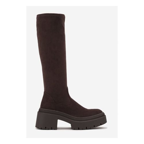 Bottes Bottes Marrons à Plateforme - Vera Collection - Modalova