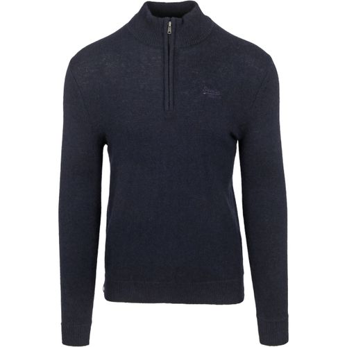 Sweatshirts Henley Essential Half Zip Navy - Superdry - Modalova