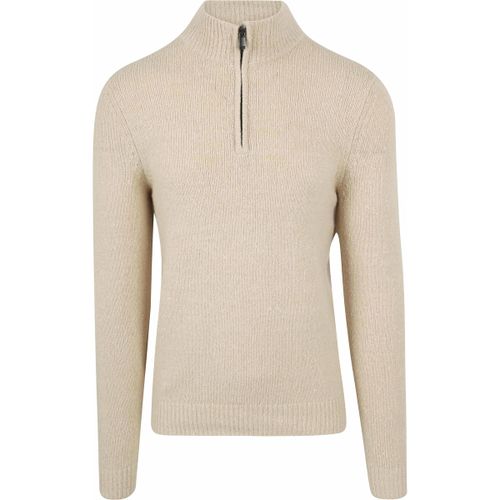 Sweatshirts Half Zip Pull-over Laine Boilée Écru - Suitable - Modalova