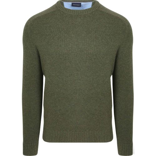 Sweatshirts Pull Agneline Col Rond Vert Olive - Suitable - Modalova