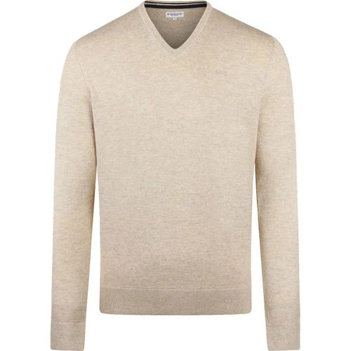 Sweatshirts Pull Laine Mérinos Col V Sand - Mcgregor - Modalova