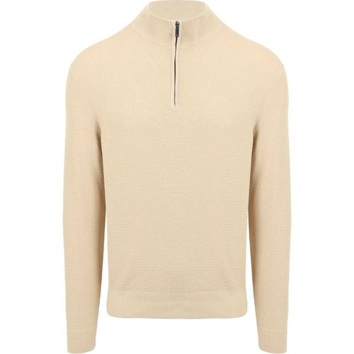 Sweatshirts Structure Pull Demi-Zip Sable - Suitable - Modalova