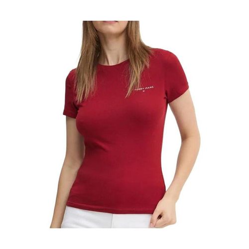 T-shirt Tommy Hilfiger Slim Linear - Tommy Hilfiger - Modalova
