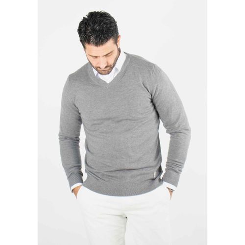 Pull Pull col v anthracite - Touché cachemire - Hollyghost - Modalova