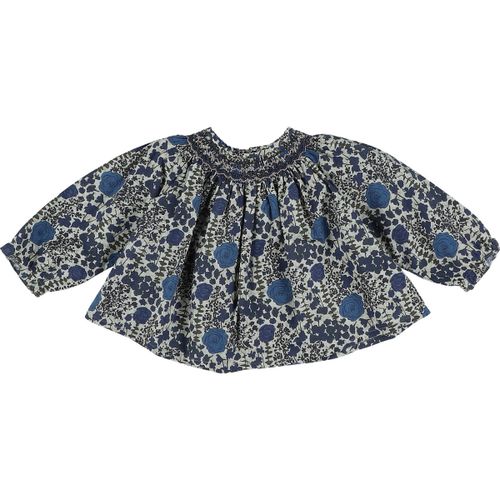 Blouses Blouse gris, bleu brodée main - Bonpoint - Modalova