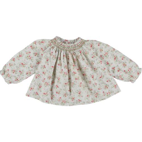 Blouses Blouse à smocks vert, rouge - Bonpoint - Modalova