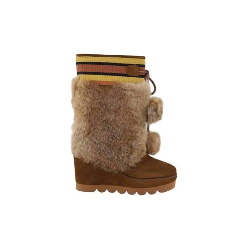 Boots Boots fourées en cuir - See by Chloé - Modalova