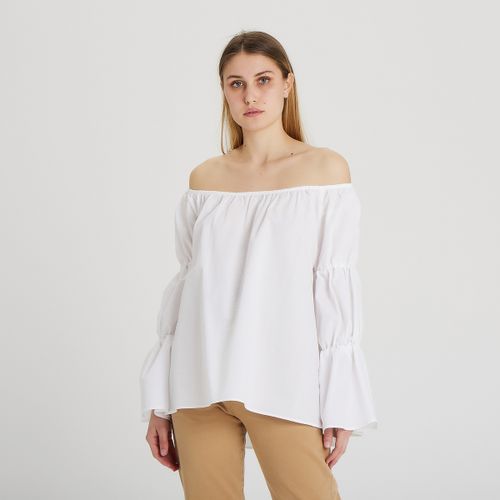 Chemise Chemise en coton à effet pois - Federica Tosi - Modalova