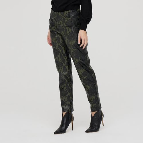 Pantalon pantalon imprimé python - Atos Lombardini - Modalova