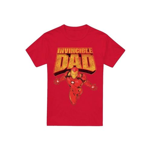 T-shirt Iron Man Invincible Dad - Iron Man - Modalova