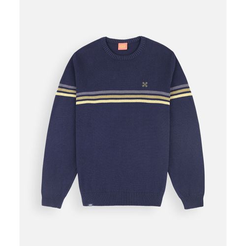 Pull Pull col rond avec rayure placée HORIZON - Oxbow - Modalova