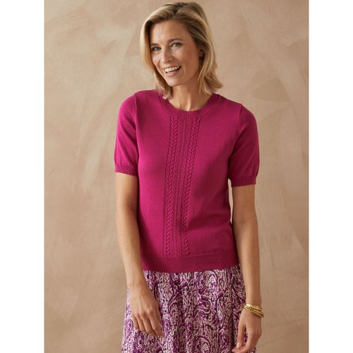 Pull by - Pull torsadé manches courtes - Daxon - Modalova