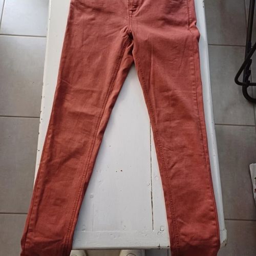 Jeans skinny Pantalon t 38 rouge - Cache Cache - Modalova