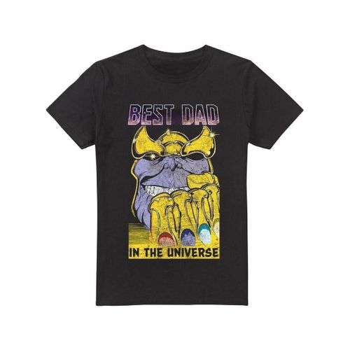 T-shirt Marvel Best Dad Universe - Marvel - Modalova