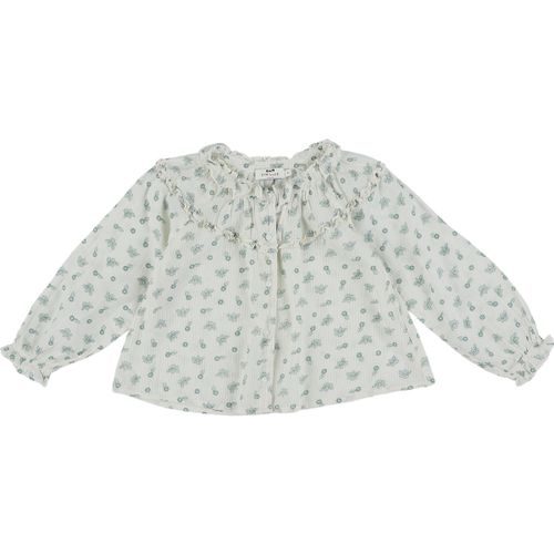 Blouses Blouse blanc cassé, vert - Cyrillus - Modalova