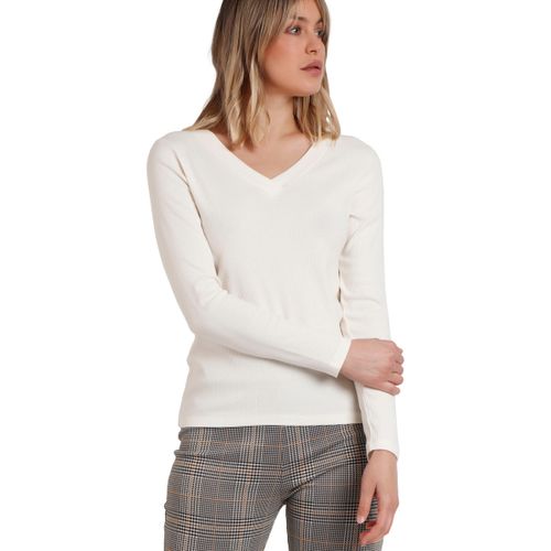 Blouses Top manches longues col V Pico - Admas - Modalova