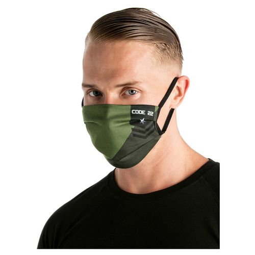 Maillots de corps Masque protection C22 kaki Code22 - Code 22 - Modalova