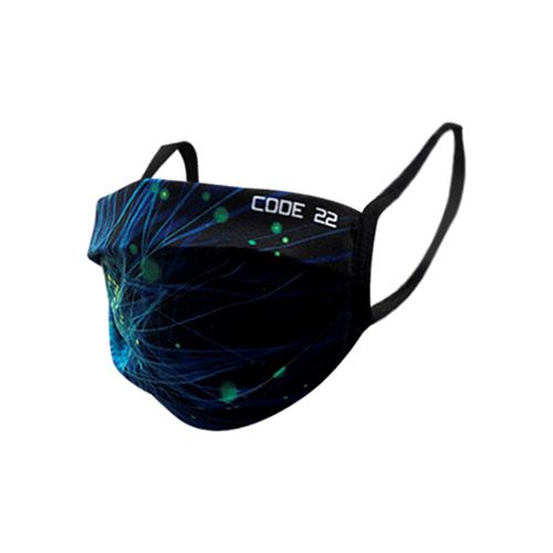 Maillots de corps Masque protection C22 bleu Code22 - Code 22 - Modalova