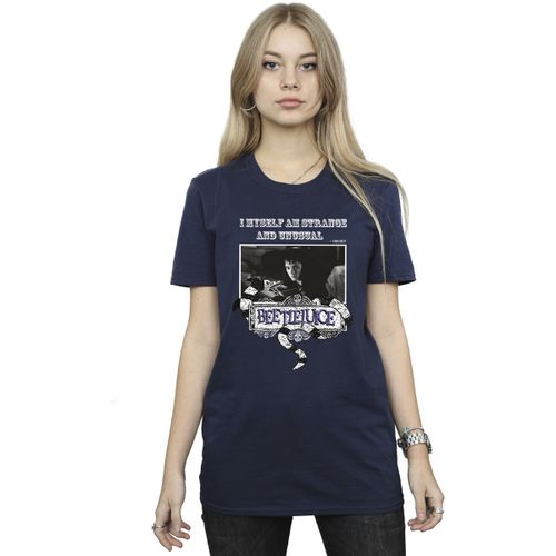 T-shirt I Myself Am Strange And Unusual - Beetlejuice - Modalova