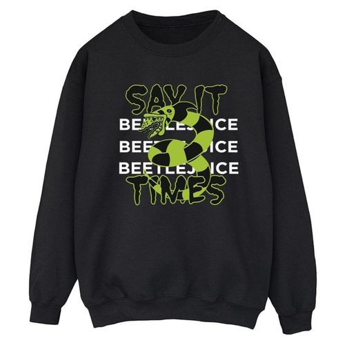 Sweatshirts Say It 3 Times - Beetlejuice - Modalova