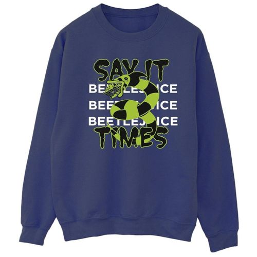 Sweatshirts Say It 3 Times - Beetlejuice - Modalova