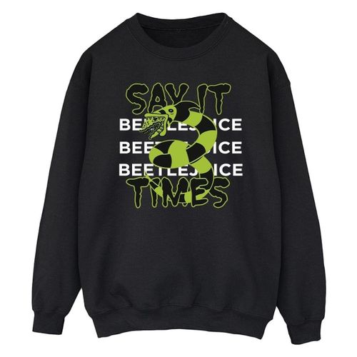 Sweatshirts Say It 3 Times - Beetlejuice - Modalova
