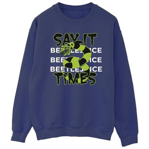 Sweatshirts Say It 3 Times - Beetlejuice - Modalova