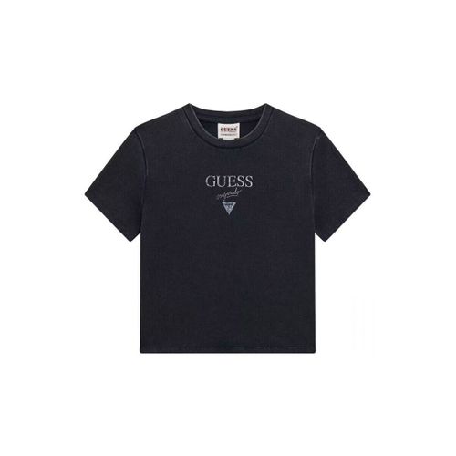 T-shirt W4BI05 J1314 GO VINTAGE BAKER-F7TW DARING OCEAN - Guess - Modalova