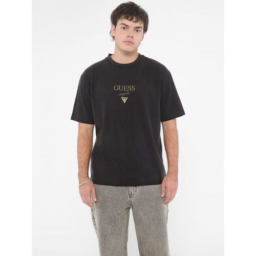 T-shirt M4BI15 K8FQ4 GO PRINTED BAKER-JTMU JET BLACK - Guess - Modalova