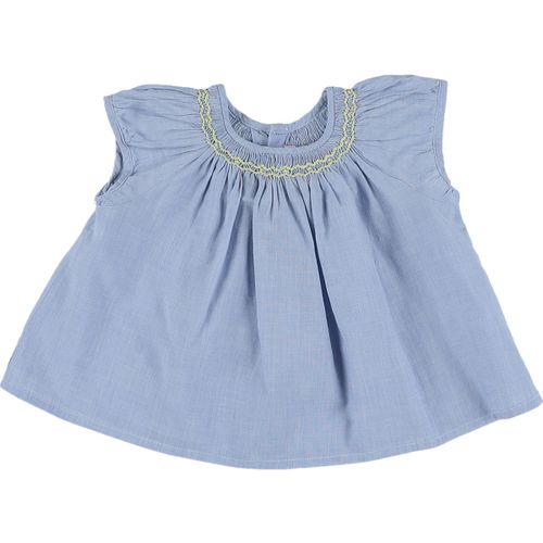 Blouses Blouse brodée main bleu - Bonpoint - Modalova