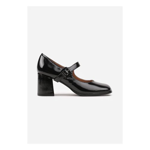Chaussures escarpins Escarpin avec bride bout carré, Noir - Vera Collection - Modalova