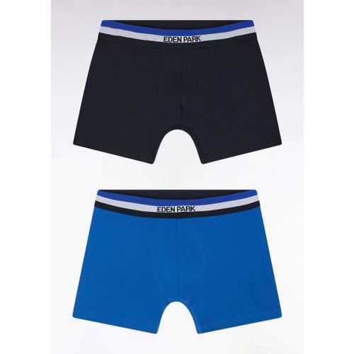 Slips Lot de 2 boxers bleus - Eden Park - Modalova
