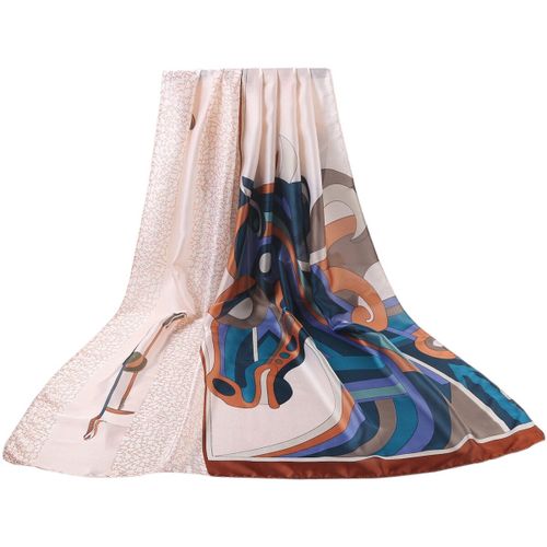 Echarpe Etole de Soie Ironhorse Florina - Alberto Cabale - Modalova