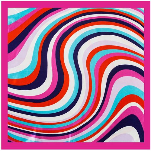 Echarpe Petit carré de Soie Multicolor Cléo - Alberto Cabale - Modalova