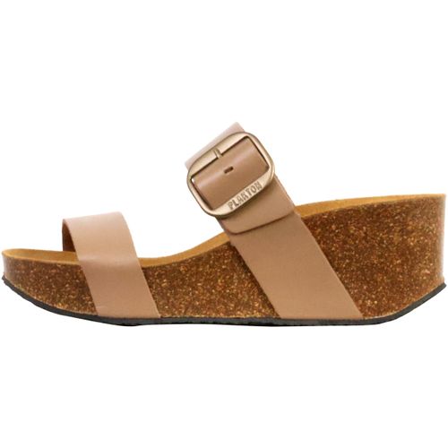 Mules Mules Compensée Cuir So Rock - Plakton - Modalova