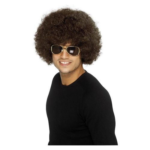 Accessoires cheveux 70s Funky Afro - Smiffys - Modalova