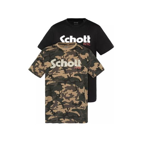 T-shirt Tee-shirt TEE SHIRT PACK 2 - Schott - Modalova