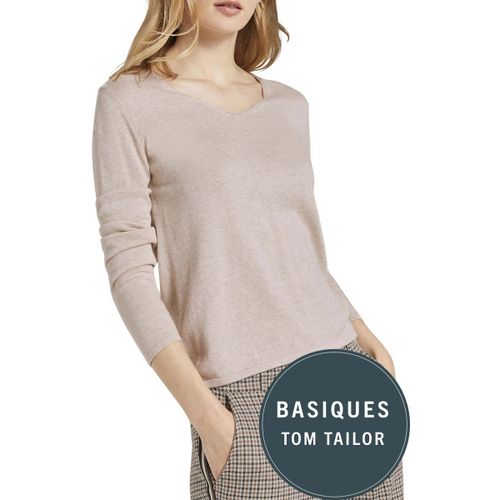 Pull Tom Tailor Pull COL V Sand - Tom Tailor - Modalova
