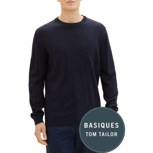 Pull Pull CREW NECK BASIC Navy Melange - Tom Tailor - Modalova