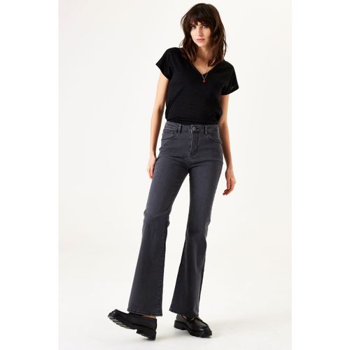 Jeans flare / larges Tee shirt LUREX Black - Garcia - Modalova