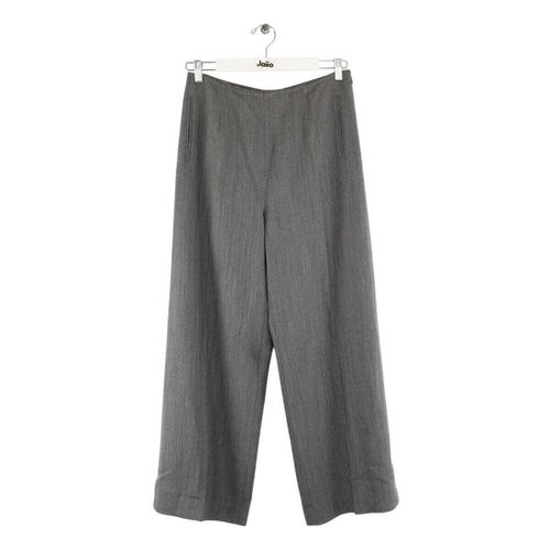Pantalon Pantalon large en laine gris - Nina Ricci - Modalova