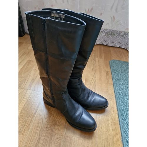 Bottes plates Bottes cuir - Ellen Blake - Modalova