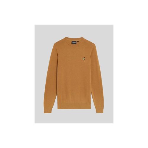 Pull KN2136V COTTON CREW-X571 PANEL BROWN - Lyle & Scott - Modalova