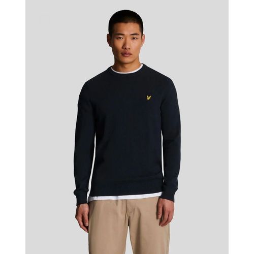 Pull KN2136V COTTON CREW-Z271 DARK NAVY - Lyle & Scott - Modalova