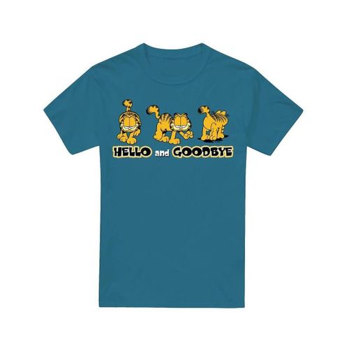 T-shirt Garfield Hello And Goodbye - Garfield - Modalova
