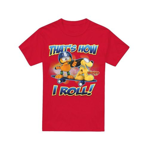 T-shirt Garfield How I Roll - Garfield - Modalova