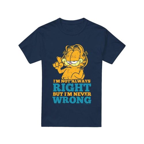 T-shirt Garfield Never Wrong - Garfield - Modalova