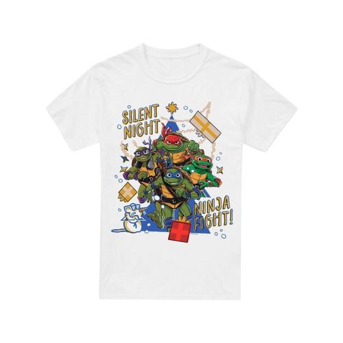 T-shirt Silent Night Ninja Fight - Dessins Animés - Modalova